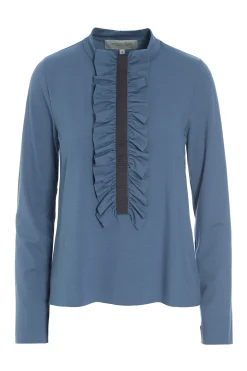 BLUSE M/flæser | 96090|Henriette Steffensen Copenhagen Outlet