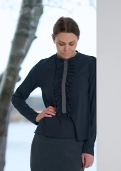 BLUSE M/flæser | 96090|Henriette Steffensen Copenhagen Cheap