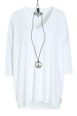 BLUSE V-HALS | 96078|Henriette Steffensen Copenhagen Shop