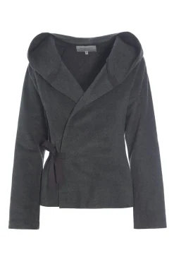 KLASSISK FLEECE SLÅ OM CARDIGAN | 1009|Henriette Steffensen Copenhagen Shop