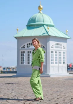 KLASSISK FLEECE SLÅ OM CARDIGAN | 1009|Henriette Steffensen Copenhagen New