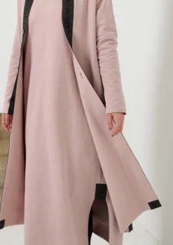 LANG CARDIGAN MED MESSINGKNAPPER | 77003|Henriette Steffensen Copenhagen Online