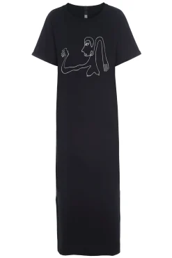 LANG KJOLE M/PRINT | 98038|Henriette Steffensen Copenhagen New