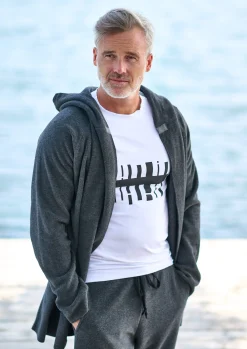 T SHIRT M/ PRINT & LANGE ÆRMER | 1019CP|Henriette Steffensen Copenhagen Shop