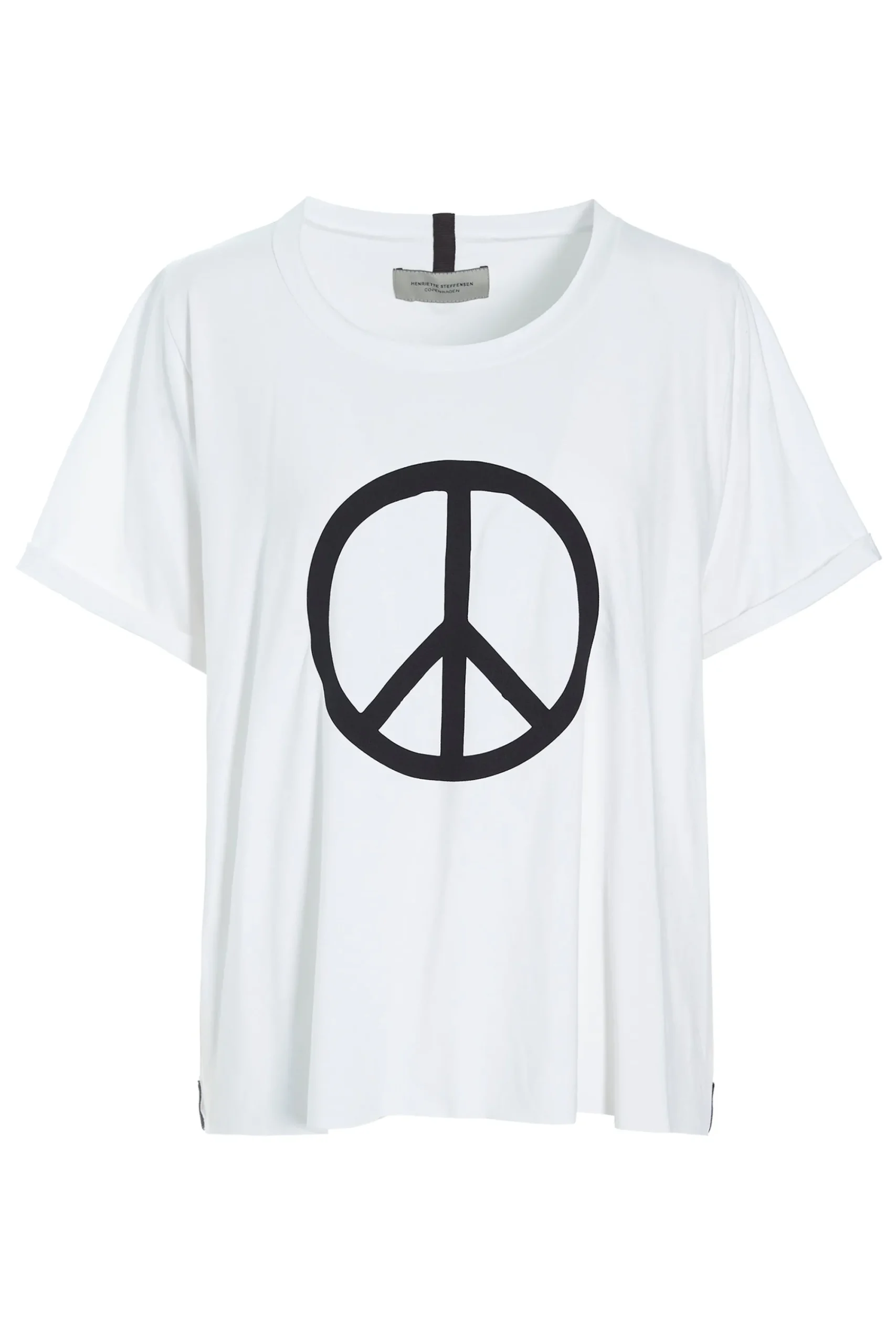 TEE PEACE PRINT | 96066|Henriette Steffensen Copenhagen Store