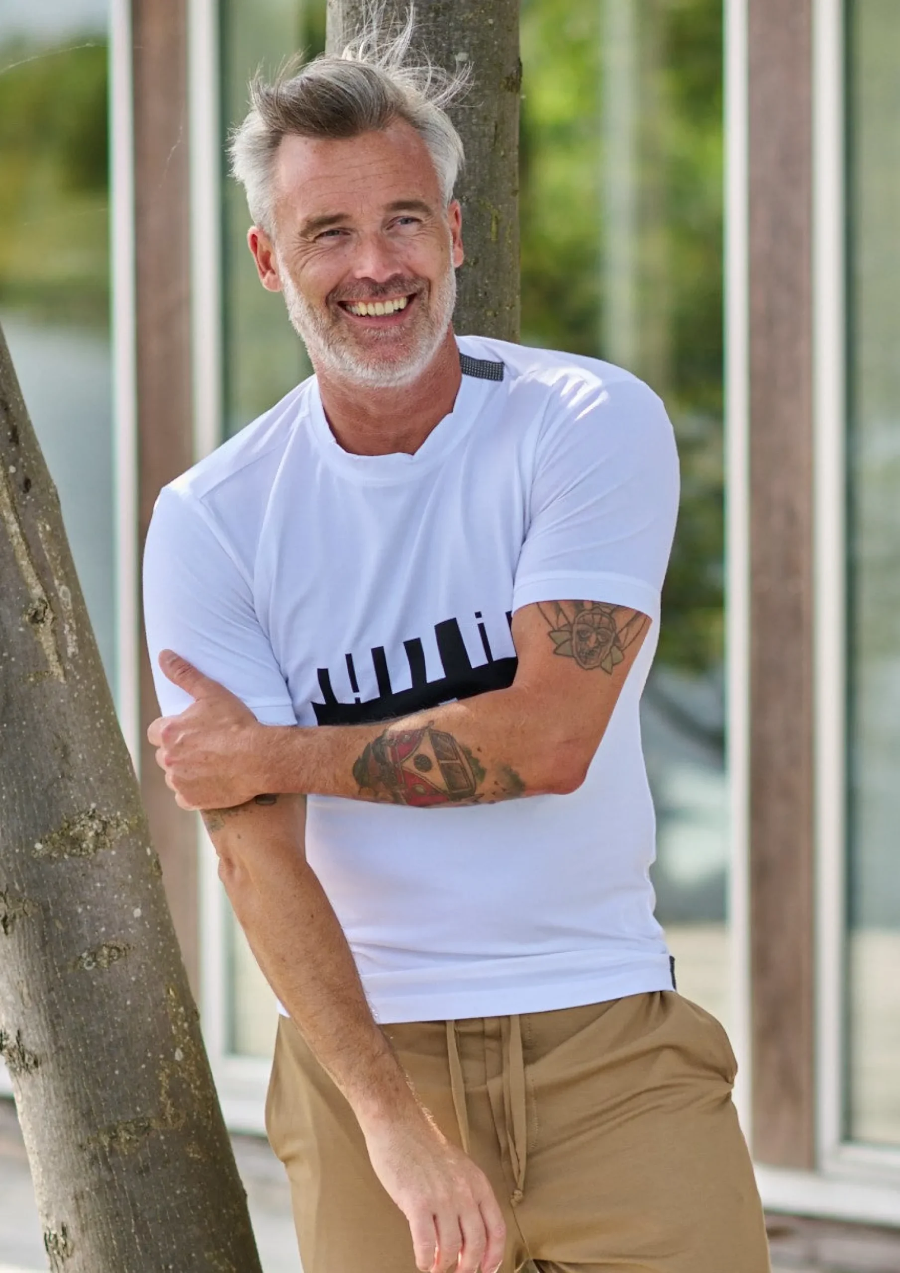 T-SHIRT MED PRINT | 1018CP|Henriette Steffensen Copenhagen Outlet